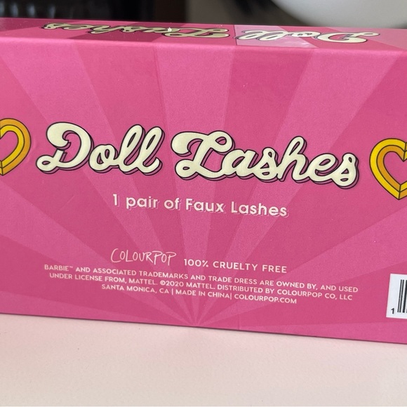 3/$15 Barbie X ColourPop Doll Lashes Falsies Vegan & Cruelty Free - Picture 4 of 7